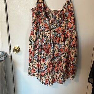 SHEIN Multicolor Floral Mini Dress